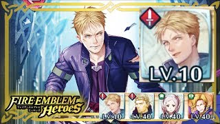 （英語版）【FEヒーローズ】配布星3＆4だけでロイド戦ミッション攻略！ロイドLv.10！！！