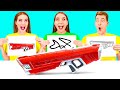 Who Draws it Better Take The Prize | Cool Art Tricks by PaRaRa Challenge