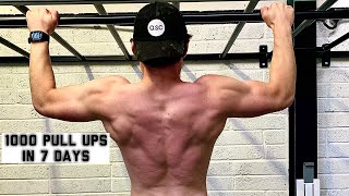 1000 PULL UPS IN 7 DAYS