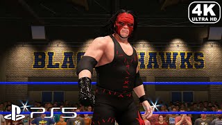 WWE 2K23 MyGM PS5 - Kane vs Razor Ramon | SmackDown (4K ULTRA HD) WWE 2K