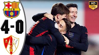 Barcelona vs Barbastro 4-0 Highlights \u0026 All Goals 2025 HD