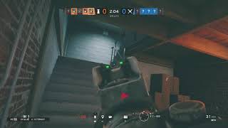 ［R6S］ランクマッチで新兵屈伸勢のふりをして戦ってみた！！