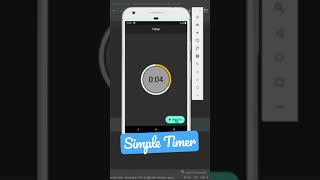 Simple Timer in Flutter #shorts #flutter
