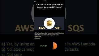 AWS SQS| Use SQS to trigger Amazon ECS tasks?