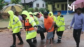 Floods in Johor claim first casualty, number of victims increases to 5,878 (March 1) | The Star/ANN