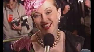 TVE - Spanish Premiere of "Evita" with Antonio Banderas, Melanie Griffith and Madonna, 1996