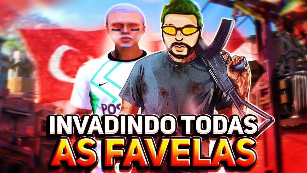 Invadindo Todas As Favelas No Gta Rp Youtube