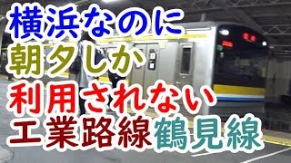 湘南新宿ラインと京浜東北線で都会の工業路線鶴見線へ【迷列車探訪昭和駅から平成駅を目指す旅11】