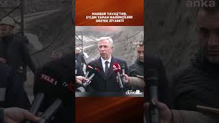 Mansur Yavaş'tan, Çayırhan Termik Santrali’nde eylem yapan madencilere destek ziyareti #shorts