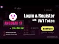 Angular 17 Login & Register with JWT Token #angular #angular17 #wdcoders