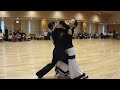 社交ダンス ヴェニーズワルツ 優勝 第15回練習着10ダンス競技会 サークル草の根10ダンス競技会