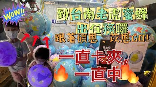 ｜夾起來｜到台南老虎蜜蜂出任務啦