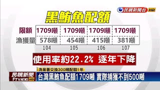 台灣漁業利益最大化 黑鮪魚配額換大目鮪1年－民視新聞