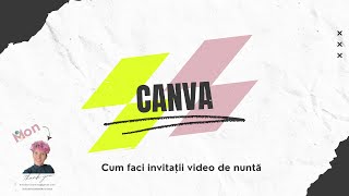 Canva video invitation #canva #canvatutorial