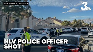 North Las Vegas officer shot and in critical condition; suspect dead