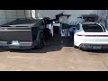 Cybertruck vs Porsche Taycan