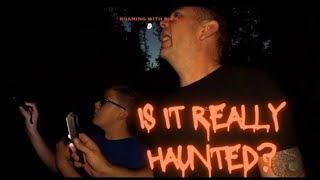 I Went for a Haunted Walk in the Woods at Night