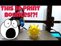 I Can't Stop Bouncing This 3D Printed Spring Ball - Time Lapse On Ender 3 Pro 3D Printer