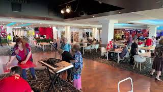 Live music, entertainment, and dancing at Redcliffe Dolphins leagues club with Fortunato P2