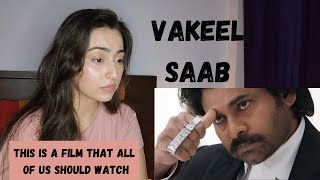 Vakeel Saab Trailer Reaction - Pawan Kalyan | Sriram Venu | Thaman S | Rachel Reacts