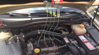 Opel Astra H 1.7cdti 74kw Injectors Return Flow Test (test trysiek) part.1