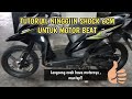 TUTORIAL MENINGGIKAN SHOCK DEPAN UNTUK MOTOR BEAT #tutorial #hondabeat #motovlog