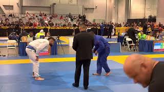 Master Worlds IBJJF 2022 Super Heavy blue belt division Qualifiers match