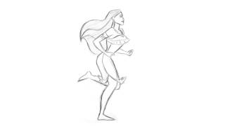 Pocahontas Pencil Test By Jaison