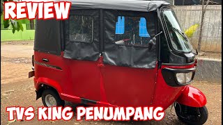 REVIEW TVS KING GS PENUMPANG