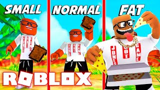 Becoming 1 Million Pounds Roblox Fat Simulator - dantdm roblox obbys escaping mcdonalds