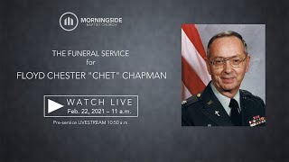 Funeral Service - Chet Chapman