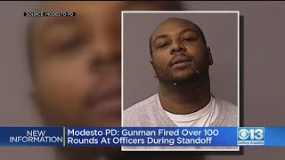 Modesto PD: Gunman Fired Over 100 Rounds At Officers During Standoff