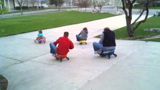 Wiggle car race