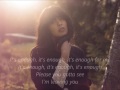 leaving you maria mena lyrics