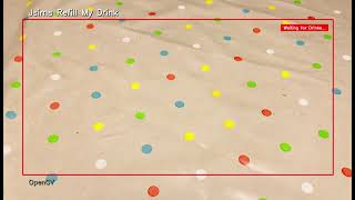 Jsims Refill My Drink - OpenCV - Python