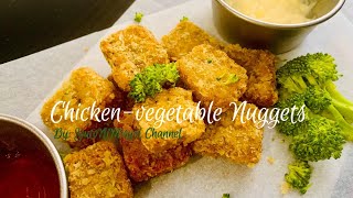 Chicken - Vegetable Nuggets Recipe | YutoNiMisyel Channel (Episode 48)