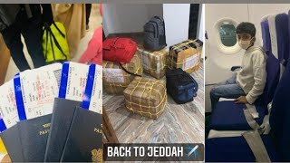 Back to jeddah//Calicut to Jeddah traval vlog//Filus Curryworld