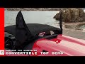 Porsche 911 Speedster Convertible Top Demo