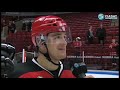 nichlas hardt interview plus hit on rostislav klesla