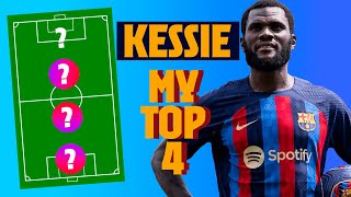 FRANCK KESSIE | MY TOP 4 (LEGENDS)