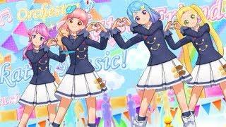 【アイカツオンパレード！】いっしょにA・I・K・A・T・S・U！_とてもむずかしい(★5)+アンコール_あいね・みお・舞花・エマ