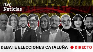 DEBATE ELECCIONES 14F en CATALUÑA (Programa Completo) l RTVE Noticias