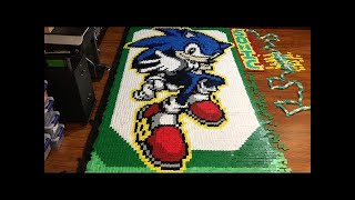 Sonic the Hedgehog (In 56,653 Dominoes!) - VideoStudio