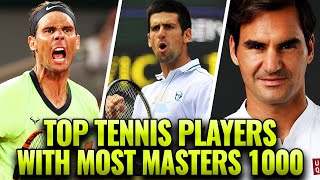 Top Men Tennis Players With the Most ATP Masters 1000 Titles