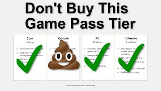 Choosing the Right Game Pass Tier (And the one to AVOID)