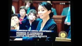 Commission on Judicial Appointments - FBANC’s endorsement of Justice Cantil-Sakauye August 2010.