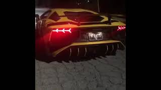 Lamborghini aventador Sv- killer acceleration 🔥 loud exhaust backfire #shorts