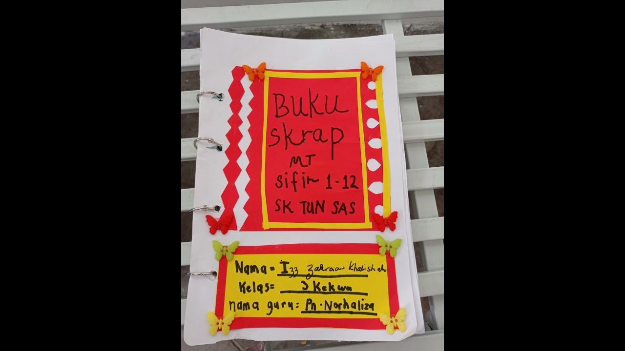 Buku Skrap Matematik Kad Sifir Kreatif Cara Membuat Buku Skrap