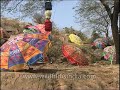 creative handicraft works displayed for sale on surajkund mela in de4lhi