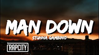 Stunna Gambino - Man Down (Lyrics)